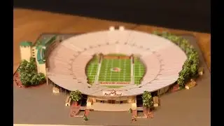 The Rose Bowl made out of paper! Paper Stadium #41