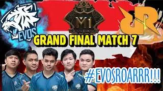 EVOS VS RRQ GAME 7 GRAND FINAL M1 MOBILE LEGENDS TOURNAMENT WORLD CHAMPIONSHIP 2019