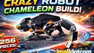  This ROBOT Chameleon Is WILD! 🤯🦎 Decool 36-in-1 Build & Review #imalidotcom 
