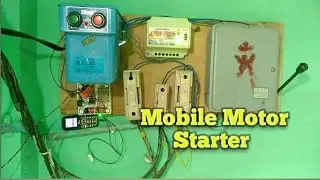 Mobile motor starter controller circuit installation and testing