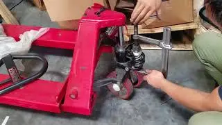 Prime Scales How to Fix Pallet Jack (Scale) Spring if it is popped up.