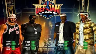 WE STARTED A $250 ONLINE DEF JAM FIGHT FOR NEW YORK LEAGUE!!! PART 1