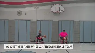 Quad Cities veterans gather for wheelchair basketball