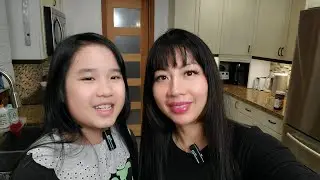Cooking bread, sausage, apple crumble, and ice cream The Best Family Show Ever is live!