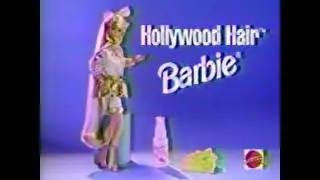 1993 Hollywood Hair Barbie Doll Commercial