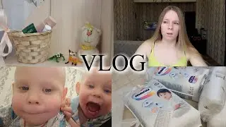 VLOG 44/Цвета и цифры/ Горшок/ Покупки/ Больничный