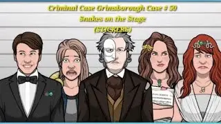 Criminal Case Grimsborough Case # 50: Snakes on the Stage (STICKERS)