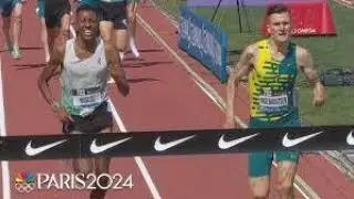 Bowerman Mile final,: Yared Nuguse shattered the American record in the Bowerman Mile, 2023 final