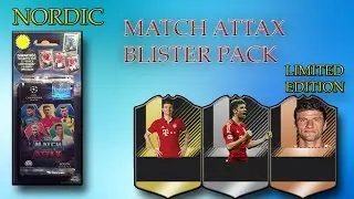 BLISTER PACK UEFA CHAMPIONS LEAGUE 2016/2017 MATCH ATTAX OPENING (NORDIC EDITION)