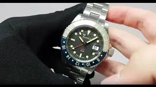 Обзор: Squale 30 Atmos Tropic GMT Ceramica &mdash; новый циферблат Tropic с двухцветным керамическим безелем
