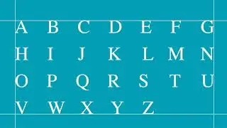Times New Roman Type Specimen
