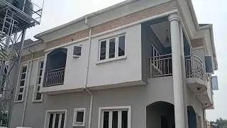 Lovely 3 Bedroom Semi Detached Duplex for Rent, Off Mobil Road, Ilaje Busstop Ajah Lagos 