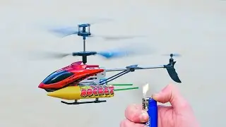 Rocket powered RC Helicopter
