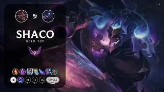 Shaco Top vs Jax - KR Master Patch 13.13