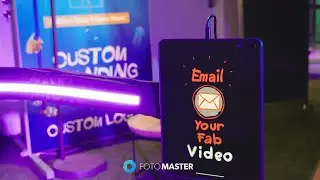 V-Motion 180 Photo Booth: Sharing via Email Feature