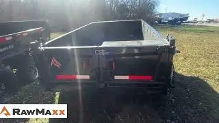 60 in x10Ft SDX Rawmaxx Dump Trailer