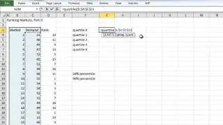 007 PERCENTILE, SMALL and LARGE