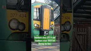 Southern class 377/4 and Southern class 313/2