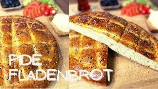 Fladenbrot - Pide - einfach und schnell selber backen