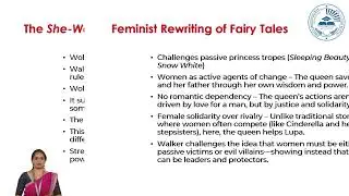 The She wolf- By Barbara walker - Jeeva Theresa Jose