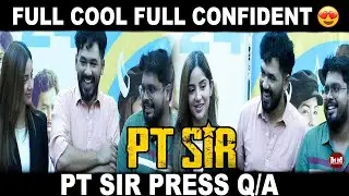 PT Sir Preview show press meet | Hiphop Tamizha Aadhi | Kashmira paradeshi | Ishari ganesh
