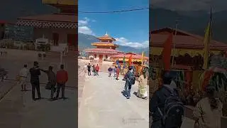 Kumari pujo 🛕 Durga mandir Thimphu কুমারী পূজা দুর্গা মা#youtubeshorts #viral #shots #shortfeed