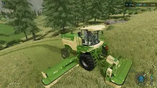 FS 22 Erlengrat 16 (Swiss Chocolate Maker) * Harvesting Meadow Grass for Silage