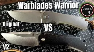 WAR BLADES WARRIOR the Original VS the new version V2! A premium knife for every situation.
