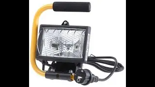 Halogen lamp repair floodlight fix