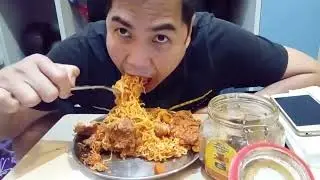 Kaldereta na manok at indome tara kain Lets G.
