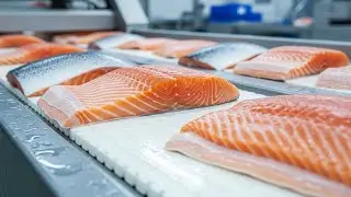 Inside the Salmon Processing Factory: From Ocean Harvest to Supermarket Packaging