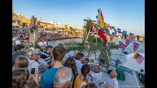 La Virgen del Carmen surca los mares en Cabo de Palos