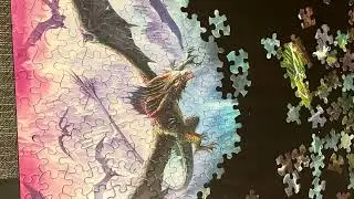 300-Piece Fantasy Dragon Puzzle 🐉 | Family Puzzle Challenge!