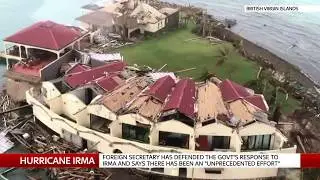 'Go on holiday' to help British Virgin Islands after Hurricane Irma