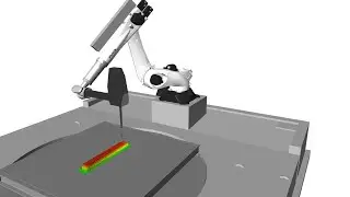 Simulation of Shotcrete 3D Printing