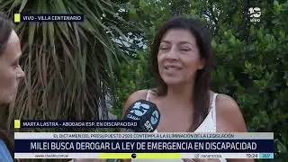 Móvil de canal 10 en vivo con Marta Lastra, abogada especializada en discapacidad@canal10cordoba