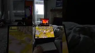 Portable Monitor + Magnetic Phone Mount + Dex + Winlator+ World of Warcraft #winlator Z Fold 6