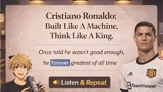 Ronaldo&rsquo;s Discipline Lifestyle | What Made Him Different | Learn English Through Motivation Story