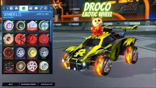 Rocket League | Draco Exotic Wheels