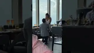 Proposal at PEAK Restaurant, Hudson Yards NYC June 4, 2021