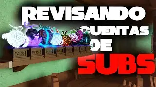 REVISANDO CUENTAS DE SUSCRIPTORES!!!! - Fruit Battlegrounds