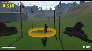 Guts and Glory Speedrun (WELCOME TO HAPPY VALLEY, 15 Rooftop Hop) in 00:00:22,606