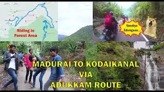Ivalo Hair Pin Bendsa...😱|Madurai to Kodaikanal Moto Vlog🏍️|Adukkam Forest Area⛰️|Infosthetics#vlog