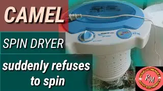 PART 1 CAMEL SPIN MOTOR DRYER biglang huminto/camel spin motor dryer abruptly stopped