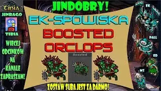 Tibia - Orclops Doomhauler Boosted 1kk/h+ Exp 138lvl EK-spowiska