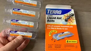 TERRO Liquid ant bait stations/ pest control