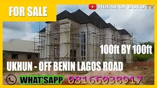 HOUSE FOR SALE IN BENIN CITY, EDO STATE NIGERIA -  IGUOVIOBO