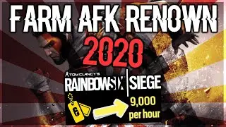 (PATCHED) How To Farm AFK Renown On PC - Rainbow Six Siege