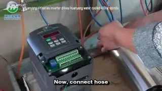 HY type 220V VFD connection Spindle motor and setting Video   YouTube