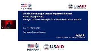 Data for Decision-making: PART 1 - Demand and use of Data